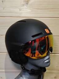 PRILBA SINNER MONTBLANC VISOR MATTE BLACK 51-54CM